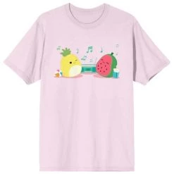 Squishmallows Radio Jam Crew Neck Short Sleeve Cradle Pink Men's T-shirt -Squishmallows Sales GUEST 1a4bcf78 f3fb 4d69 af0d f0b07751d5e5 1