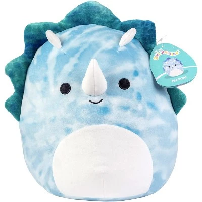Squishmallows Squishmallow New 10" Jerome The Blue Triceratops - Official Kellytoy 2022 Plush - Soft and Squishy Dinosaur Stuffed Animal Toy - Great Gift for Kids 3 Squishmallows Squishmallow New 10" Jerome The Blue Triceratops - Official Kellytoy 2022 Plush - Soft and Squishy Dinosaur Stuffed Animal Toy - Great Gift for Kids