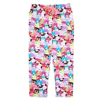 Squishmallows Collection Multi-Colored AOP Women's Sleep Pajama Pants 8 Squishmallows Collection Multi-Colored AOP Women's Sleep Pajama Pants - Image 6