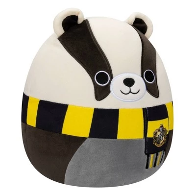 Squishmallows Harry Potter 10" Hufflepuff Badger Plush Toy 4 Squishmallows Harry Potter 10" Hufflepuff Badger Plush Toy - Image 2