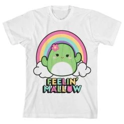 Squishmallows Maritza Feelin' Mallow Crew Neck Short Sleeve White & Green Ombre Youth Boy's T-shirt -Squishmallows Sales GUEST 60763b11 d3ef 4664 ab6d d4f11dcae211
