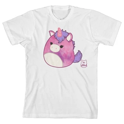 Squishmallows Lola Crew Neck Short Sleeve White Youth T-shirt 7 Squishmallows Lola Crew Neck Short Sleeve White Youth T-shirt - Image 5