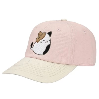 Squishmallows Cam The Cat Pink Traditional Adjustable Hat 4 Squishmallows Cam The Cat Pink Traditional Adjustable Hat - Image 2