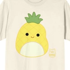Squishmallows Maui Crew Neck Short Sleeve Natural Adult T-shirt