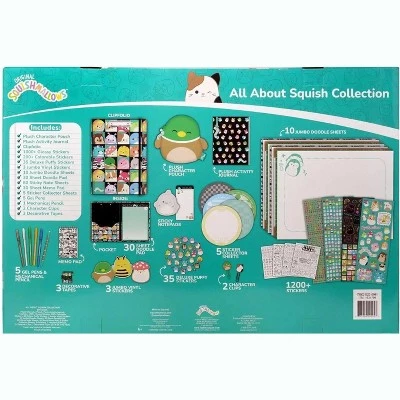 Squishmallows All About Squish Stationery Super Set | Duck 4 Squishmallows All About Squish Stationery Super Set | Duck - Image 2