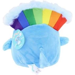 Squishmallows 8 Inch Plush | Ceba the Rainbow Peacock