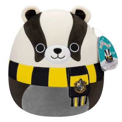 Squishmallows Harry Potter 10" Hufflepuff Badger Plush Toy 8 Squishmallows Harry Potter 10" Hufflepuff Badger Plush Toy - Image 6