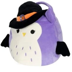 Squishmallows Holly the Owl Halloween Trick or Treat Pail