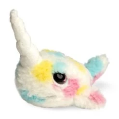 Squishmallows Cute & Cuddly White Narwhal 6" Plush