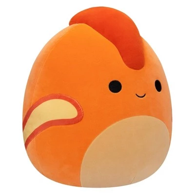 Squishmallows 11" Nichelle the Orange Dinosaur with Fuzzy Head Plush Toy 4 Squishmallows 11" Nichelle the Orange Dinosaur with Fuzzy Head Plush Toy - Image 2