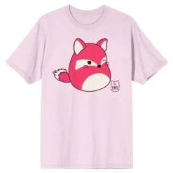Squishmallows Fifi Crew Neck Short Sleeve Cradle Pink Adult T-shirt -Squishmallows Sales GUEST f7187ede f24e 45b8 b5ff c6e59a637819 3