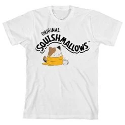 Squishmallows Cozy Cam With Cocoa Crew Neck Short Sleeve White Youth Boy's T-shirt -Squishmallows Sales GUEST fbd165ab daa4 4771 bc82 567aa8b7f5a0